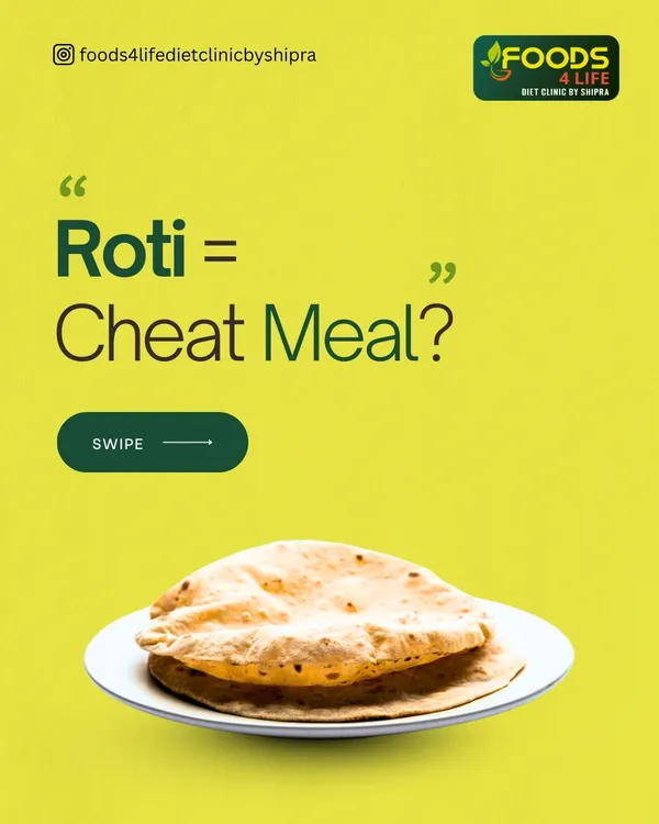 The idea that a simple, homemade roti is a 'cheat meal' is a myth I want to bust. Nutritious whole grains are the foundation of a balanced diet, not something to be feared or avoided.