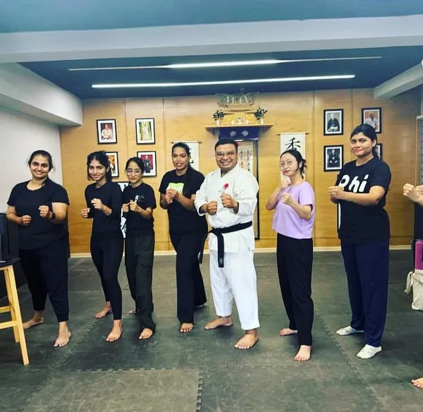 A snapshot of our women's self-defense class. This is a community built on mutual respect and a shared goal of empowerment. We train hard, but we also foster a supportive atmosphere.