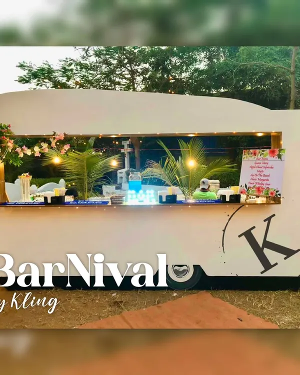 Our custom-built mobile bar, the "BarNival," is a showstopper for any outdoor event. This fully equipped trailer brings a complete, high-end bar experience to your wedding, festival, or private party, ensuring your celebration is the talk of the town.