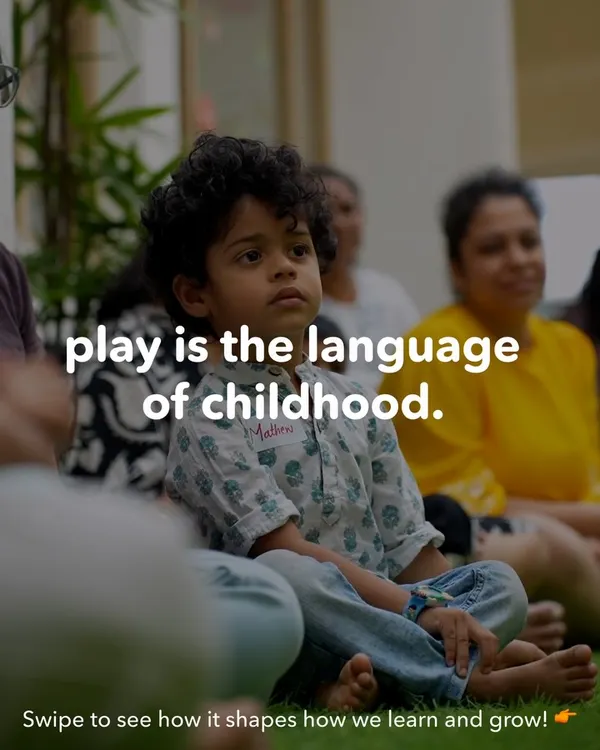 Play is the language of childhood. It's how children make sense of the world, express themselves, and build the foundation for all future learning.