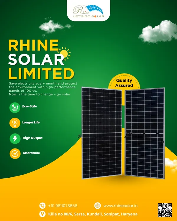 Our quality-assured, high-performance panels help you save electricity every month. They are eco-safe, affordable, and offer high output.