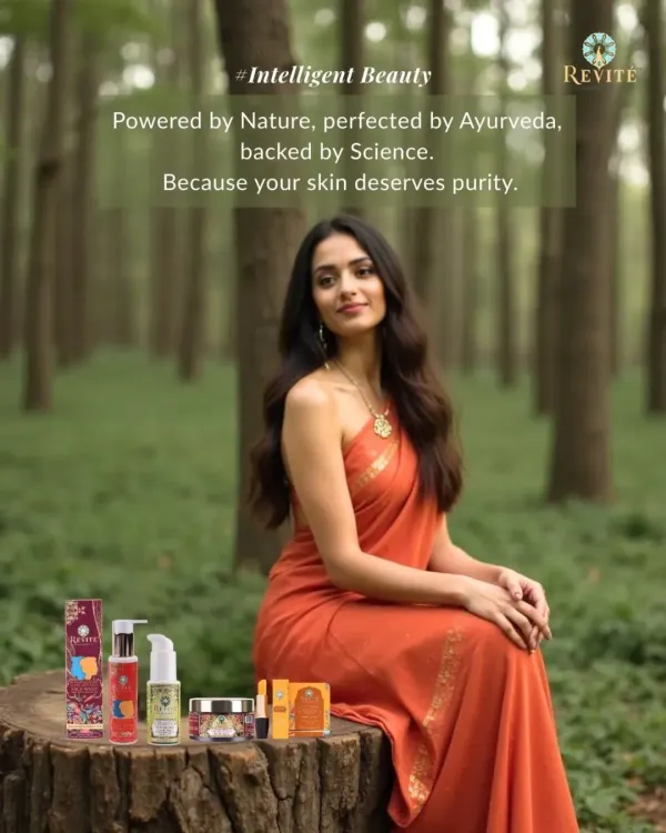 This is the heart of my brand: powered by nature, perfected by Ayurveda, and backed by science. I believe your skin deserves purity, which is why I create formulas that blend ancient wisdom with modern innovation.
