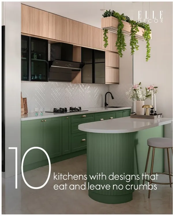 We are thrilled to be featured in Elle Decor! This recognition of our green and wood kitchen design is a testament to our team's effort and our client's trust.