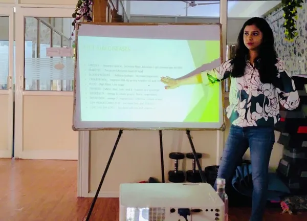 Leading a short-term course on Diet and Nutrition for a group of yoga trainers. My aim is to equip them with the fundamental knowledge to provide holistic wellness guidance.