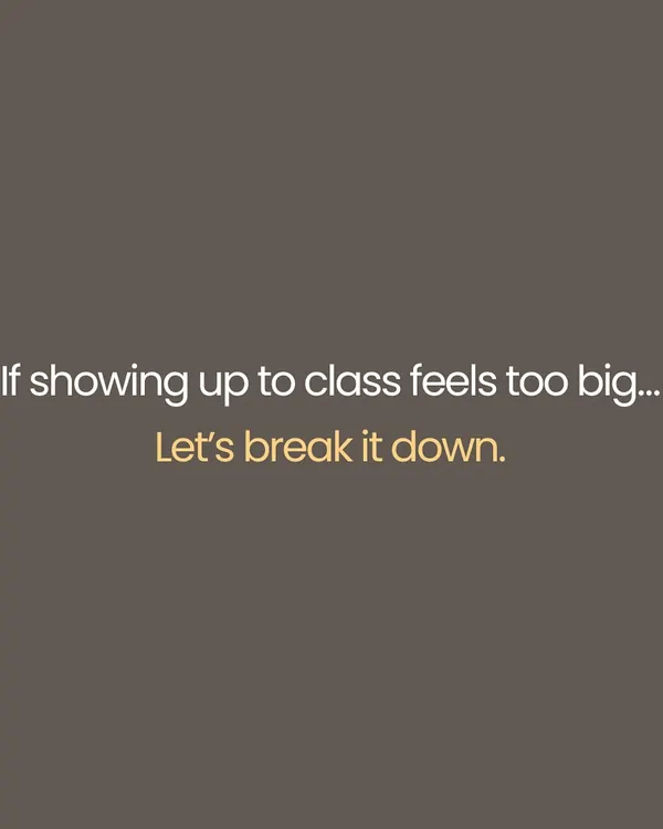 If a full yoga class feels overwhelming, start small. This series of images breaks down simple, mindful moments you can practice throughout your day to reconnect with yourself.