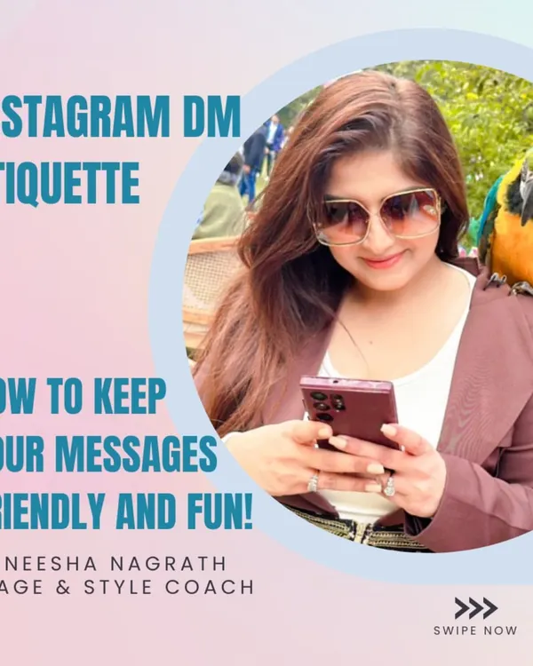 Your digital communication is part of your personal brand. Here are my tips on Instagram DM etiquette to keep your messages friendly, professional, and fun.