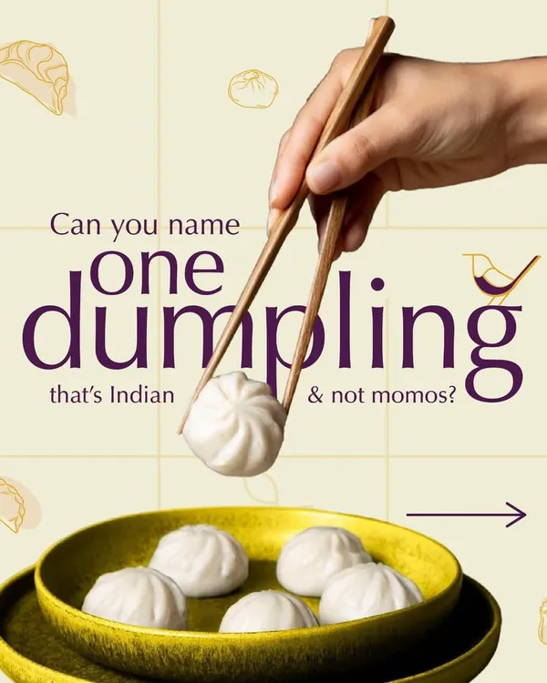 A fun question to spark your curiosity. While many know dim sum, I love to introduce people to the incredible variety of dumplings found right here in India.