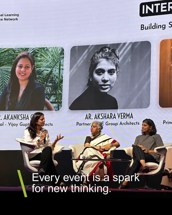 Every event is a spark for new thinking. For us, public engagements and design dialogues are moments of exchange and insight, pushing us to see design through a wider lens and rethink how we shape the built environment.