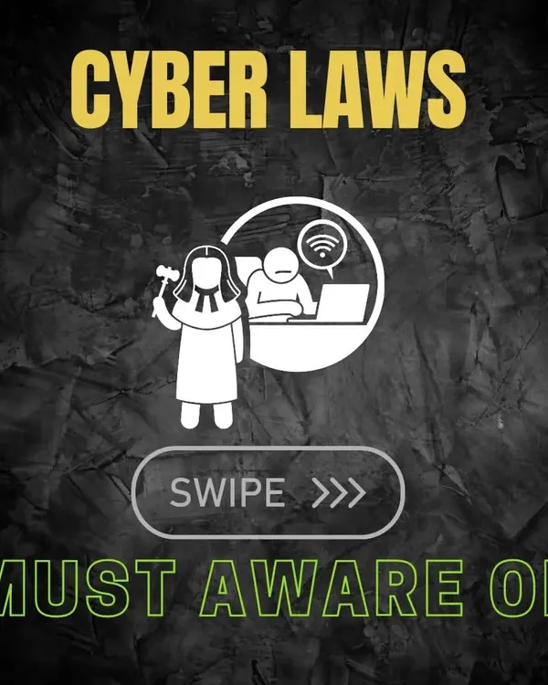 An introduction to the cyber laws that every Indian internet user must be aware of to stay safe and protected in the digital world.