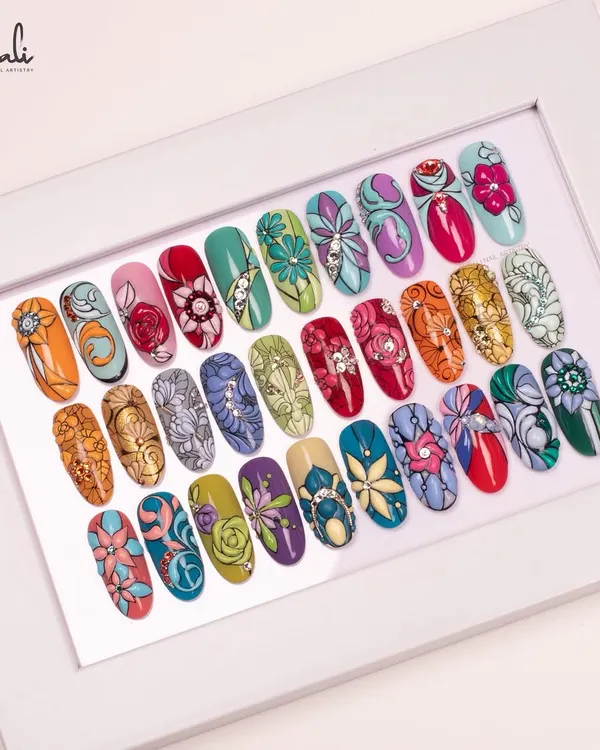 A framed collection of some of my all-time favorite floral designs, each with its own story and technique.