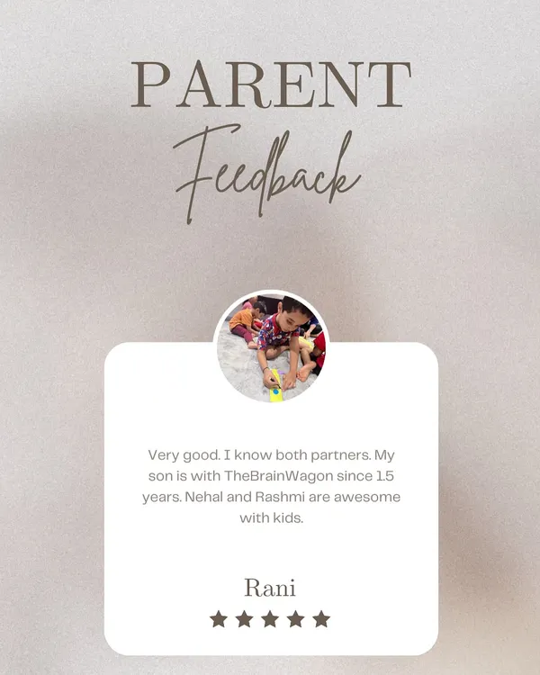 "Nehal and Rashmi are awesome with kids." We've been lucky to have some of our students with us for years, and it's a joy to watch them grow. Thank you, Rani, for your kind words!