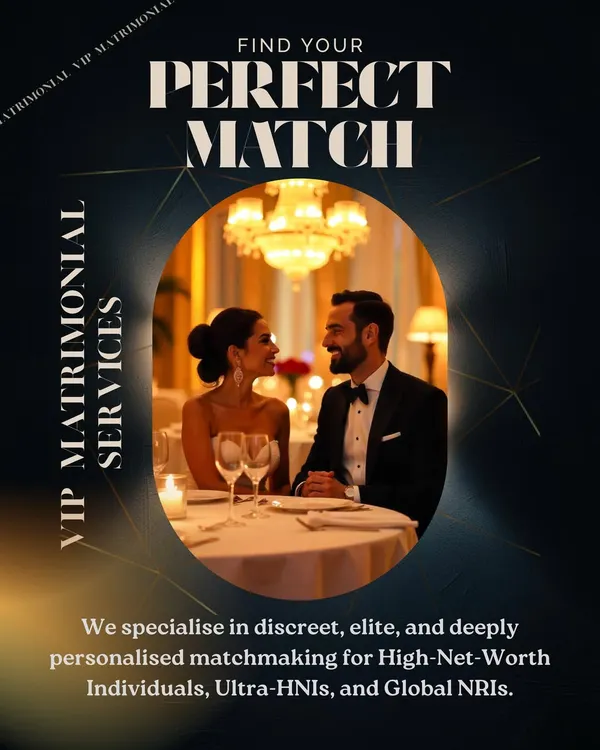 I specialize in discreet, elite, and deeply personalized matchmaking for High Net Worth Individuals, Ultra HNIs, and Global NRIs. This image captures the sophisticated lifestyle my clients are accustomed to and seek in a partner.