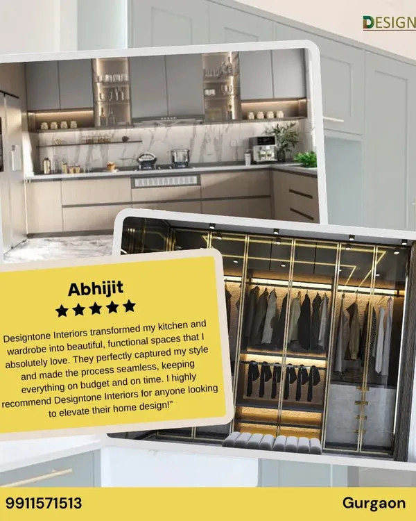 We love hearing from our satisfied clients. Abhijit was thrilled with his new kitchen and wardrobe, highlighting our seamless process and ability to stay on budget and on time.
