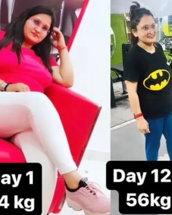 This is what real transformation looks like. From 74 kg to 56 kg in 120 days. No shortcuts, just pure mehnat (hard work).