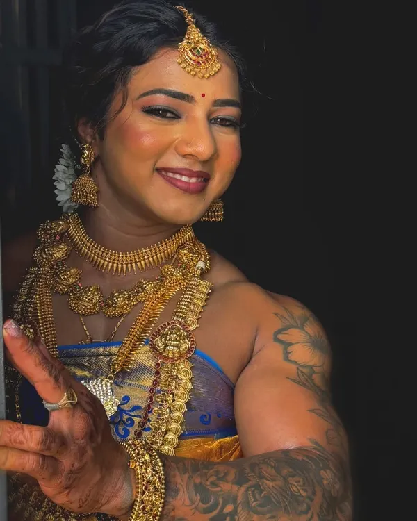 They call me the 'Cutest Beast', and I wear it with pride. This is a celebration of femininity and pure strength, all in one frame.