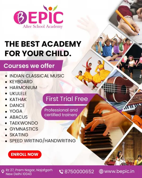 Explore the wide variety of courses we offer, from music and dance to martial arts and abacus. This overview shows our commitment to providing a comprehensive after-school education with professional trainers.