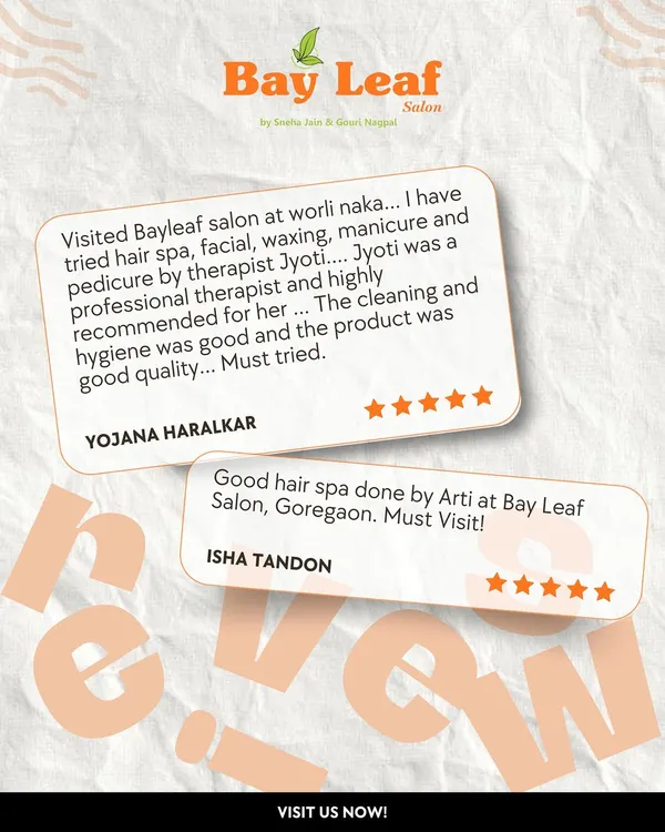 Real words from real clients. We're grateful for the trust our clients place in us for services like hair spa, facials, and waxing, and we always prioritize hygiene and quality products.