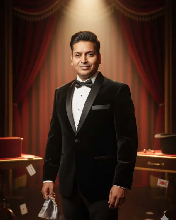 With over 20 years of experience, I bring a level of professionalism and polish to your event that guarantees a memorable experience. This is not just a magic show; it's high-class entertainment.