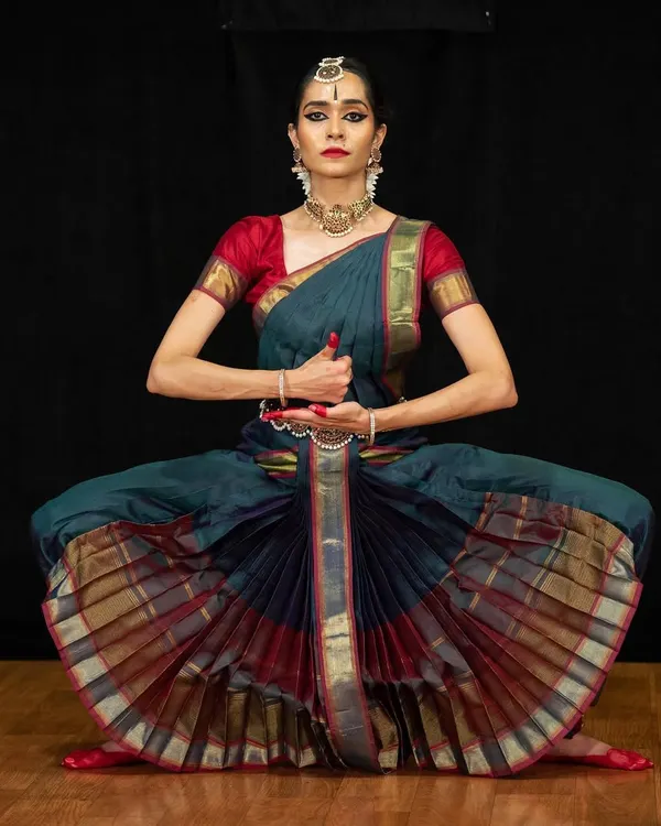 Everything that is Dance is Shiva. A powerful posture from a photoshoot, embodying the divine energy of dance, captured on Mahashivaratri.