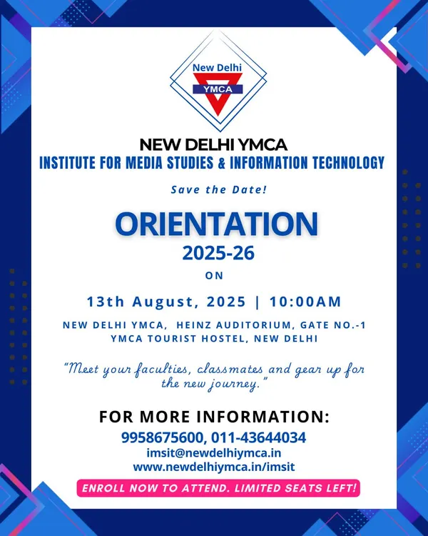 The official invitation for our Orientation Program. This is where new students meet their faculty, connect with classmates, and begin their journey with us.