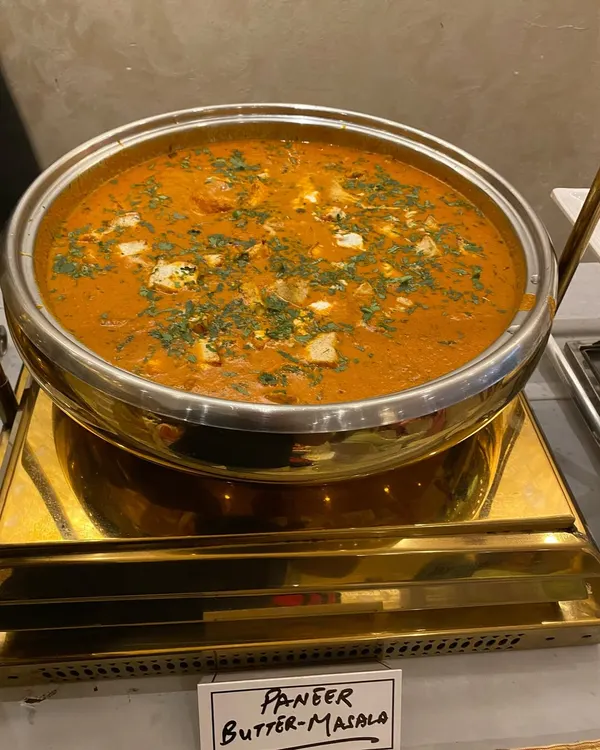 Our Paneer Butter Masala features soft paneer cubes simmered in a luscious, tangy tomato and cream gravy. It is a classic dish that is loved by guests of all ages.