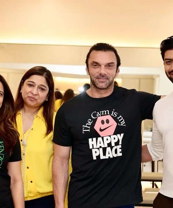 We were honored to have Sohail Khan train with us. Here he is with our team, after a Rehab Pilates session focused on building functional strength and improving mobility.