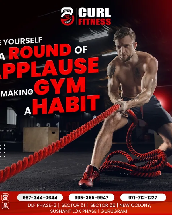 A reminder to celebrate your progress. Making the gym a habit is a huge achievement, and we're proud of every member who shows up for themselves.