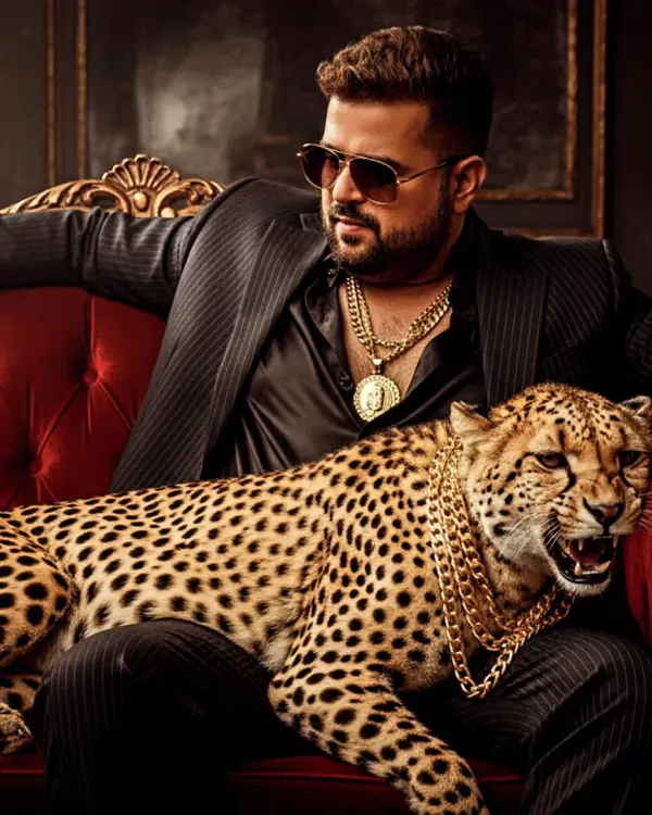 This is the energy I bring to my music. It's about being bold, unapologetic, and creating a sound that stands out. This photoshoot captures the larger than life feeling I put into my techno and Bolly-Tech productions.