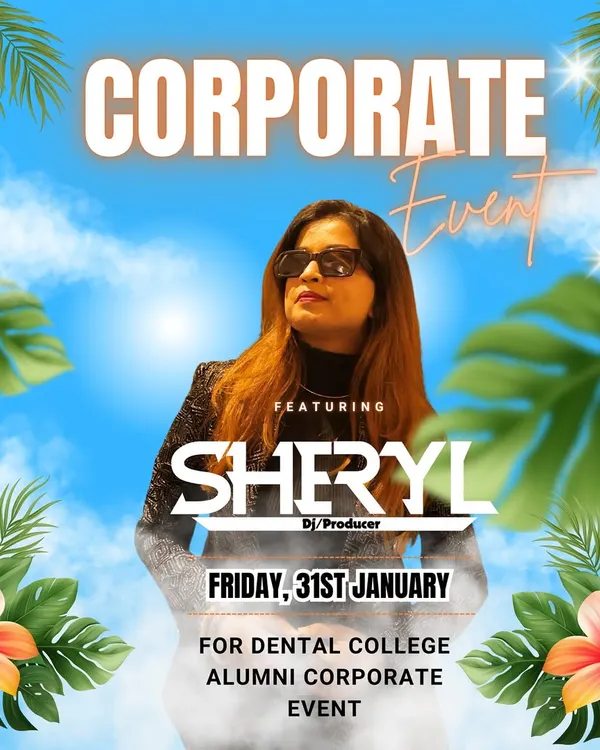 Getting ready to perform for a Dental College Alumni corporate event. I handle all types of corporate gatherings, ensuring the music is perfectly matched to the event's theme and audience.