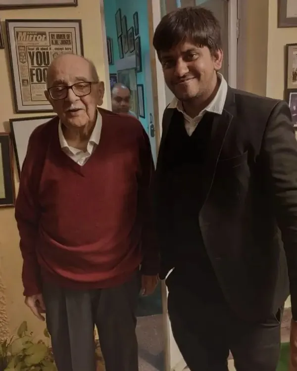 Paying my respects to the doyen of the Bar, the late Fali Sam Nariman. His intellect and wit have left an indelible mark on the legal fraternity.