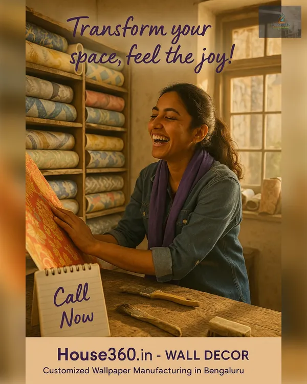 The joy of finding the perfect design is what my service is all about. I offer a personalized experience, helping you explore different textures and designs in a relaxed, creative environment.