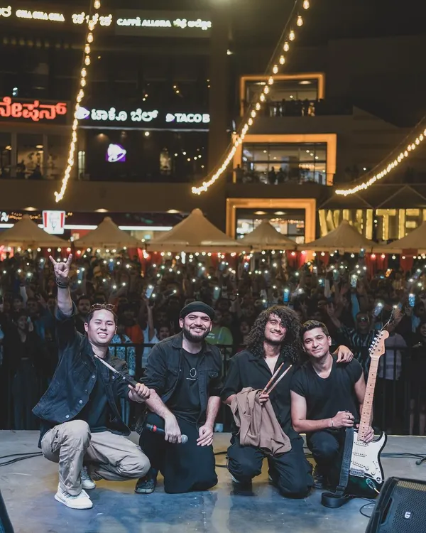 This is what it's all about. The band, the stage, and a sea of lights from an amazing crowd at Phoenix Market City. We live for nights like these.