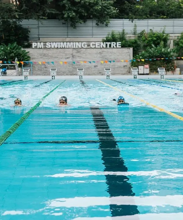 Welcome to PM Swimming Centre. Our expansive, multi-lane pool is professionally maintained to the highest standards, providing a clean, safe, and inspiring environment for swimmers of all levels to train and achieve their goals.