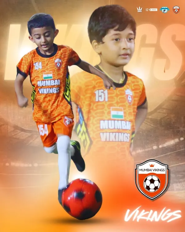 Tiny feet, big dreams. This is the next generation of Vikings, starting their football journey with us.