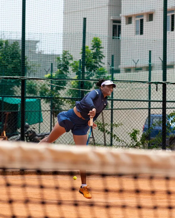 This is what high-performance training looks like. We are proud to have tennis champion Rutuja Bhosale training at our High Performance Tennis Center, demonstrating the level of dedication and skill we cultivate in our athletes.