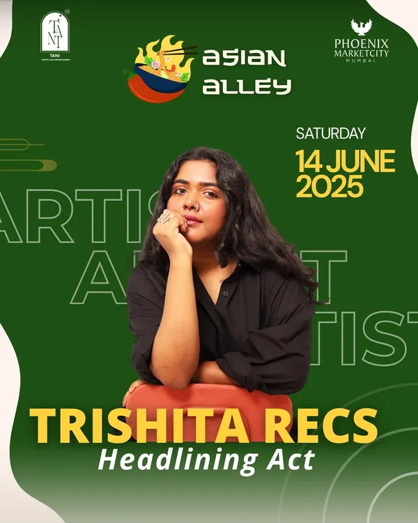 Seeing my name as the headlining act is a feeling I'll never get tired of. This poster from a food festival is a reminder of how far I've come and the energy I promise to deliver as your main event.