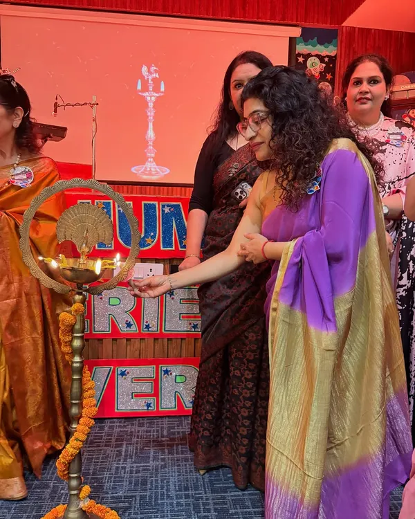 It was an honor to be invited to light the ceremonial lamp at an inter-school competition at St. Xavier's School in Gurgaon. I truly enjoy being part of events that celebrate young talent and creativity.