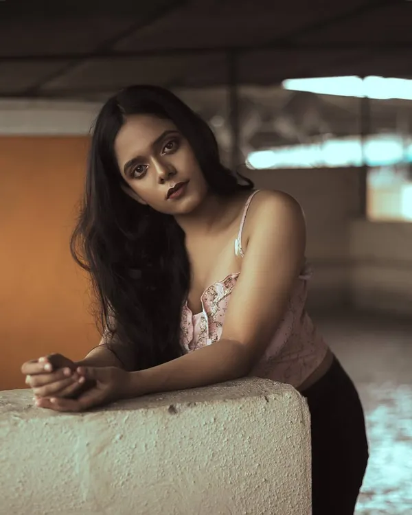 An urban portrait where I experimented with a teal and orange color grade. The location was a simple rooftop, but the colors give it a distinct, moody vibe.