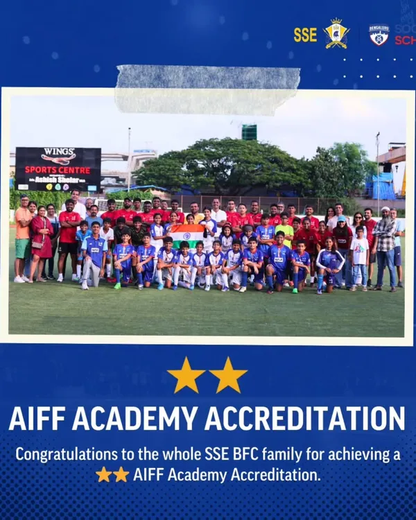 We are proud to announce our AIFF 2-Star Academy Accreditation, positioning us among Maharashtra's top football academies once again.