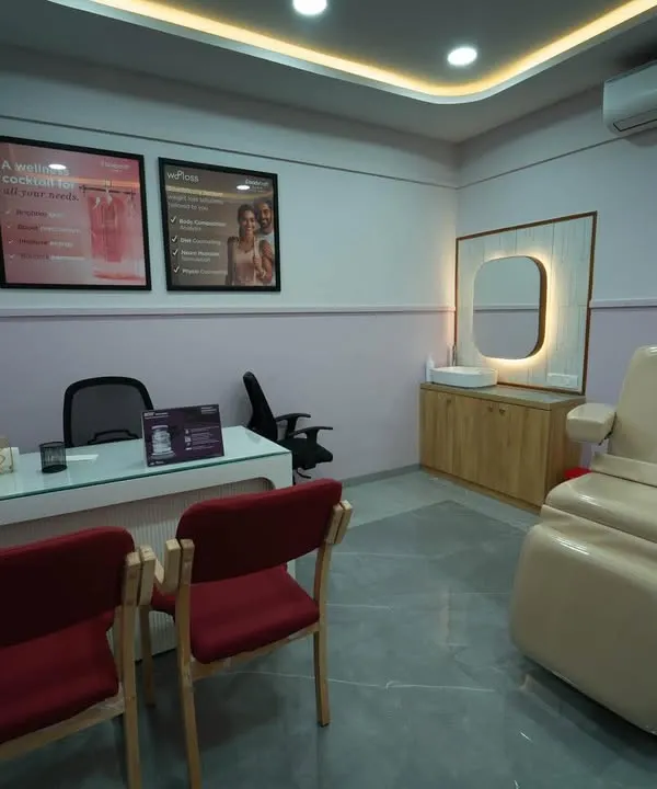 A glimpse into our clean, modern, and professional consultation and treatment room. We've designed every space to ensure you feel comfortable and confident in the care you receive.