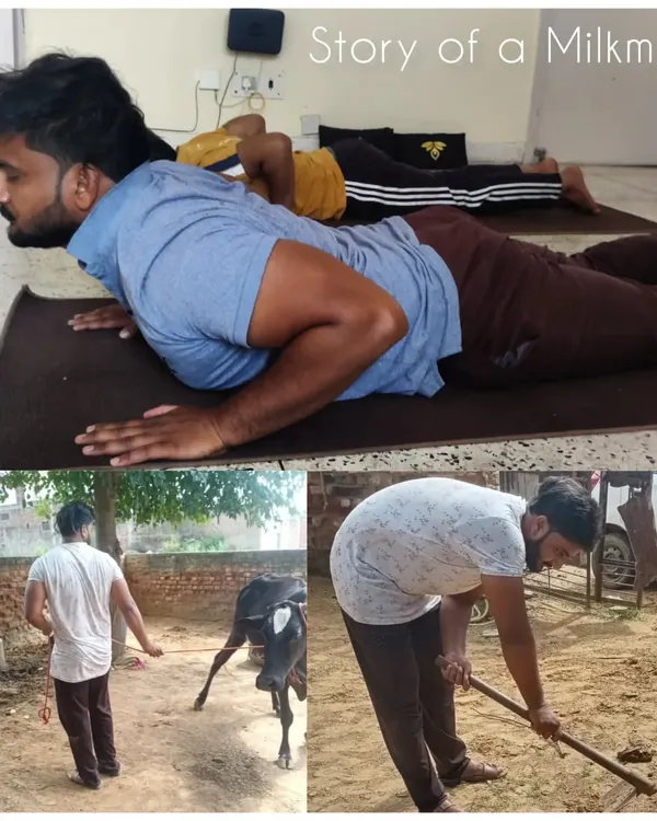 I feel immense gratitude for experiences like these. This is the story of a participant, a milkman, who traveled 200 kilometers and spent his savings to learn Surya Kriya, seeking something beyond words. His quest for "Param Sukh" or ultimate bliss is an inspiration.