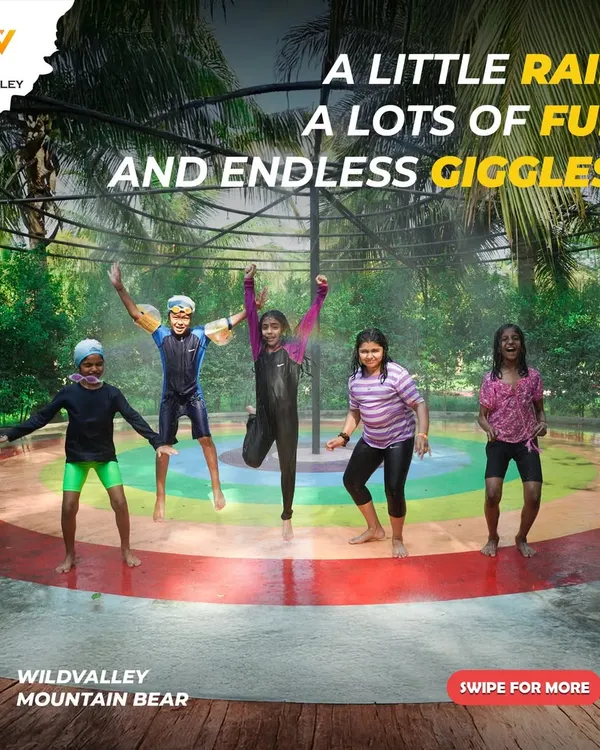 A little rain, a lot of fun, and endless giggles. Our rain dance zone is a massive hit with kids, providing a super fun way to dance, splash, and play together under the cool showers.