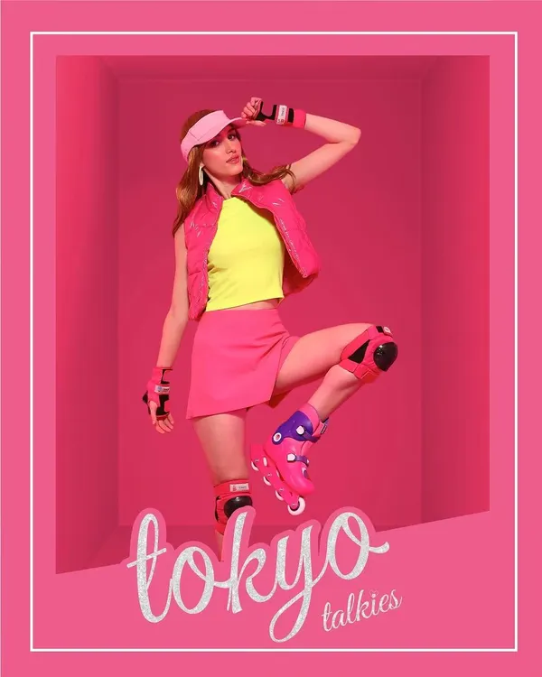 This Barbiecore campaign for Tokyo Talkies was a dream project. My team and I built this life-sized doll box set to create a playful, high-impact visual that captures the trend's energy, perfect for brand campaigns that need to make a statement.