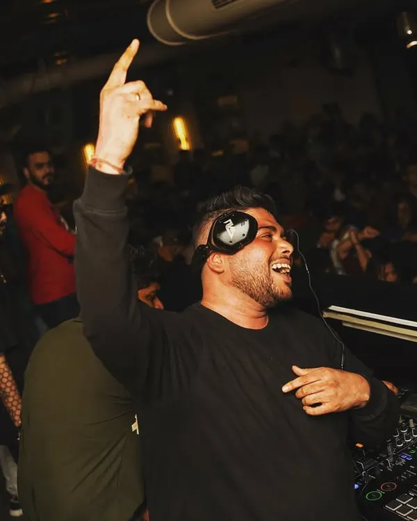 The energy is a two-way street. When the crowd gives it, I give it right back. This is me in my element, feeling the vibe of the room.
