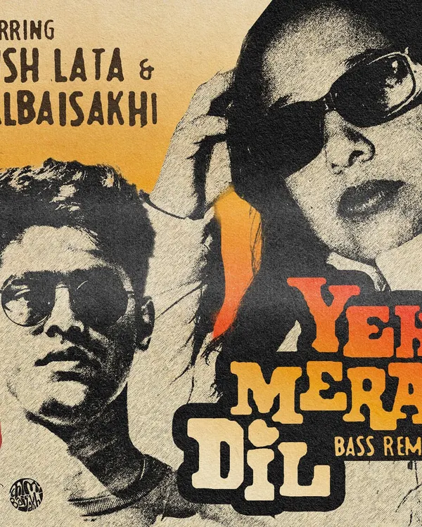 The official artwork for my 'Yeh Mera Dil' Bass Remix with Lush Lata. We took a Bollywood classic and gave it a bass-boosted treatment for today's clubs.
