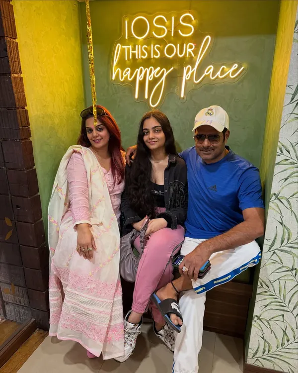 A family enjoying some quality time at our salon. We love being a "happy place" for our clients and their loved ones, whether it's for a special occasion or a simple day of pampering.