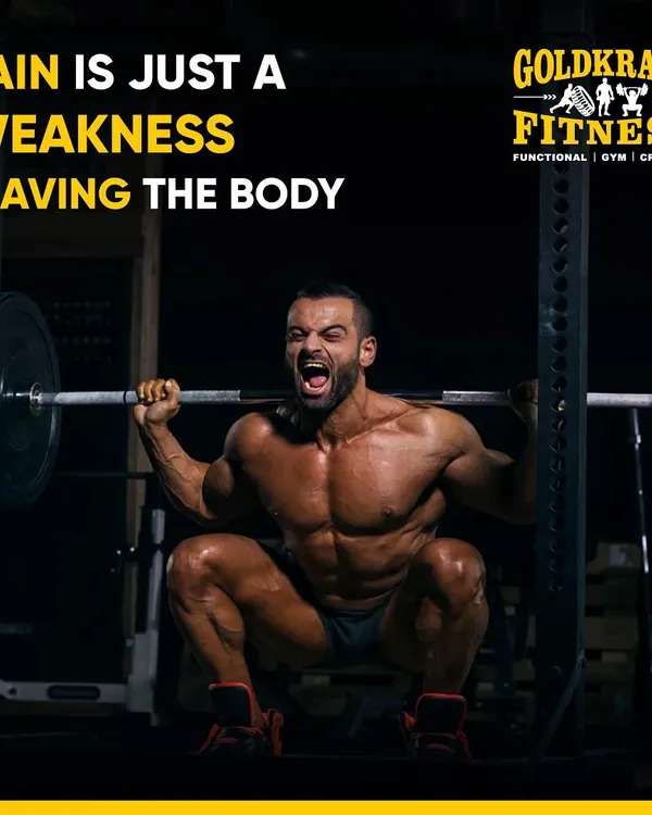 This is a core belief for us: pain is just a weakness leaving the body. Pushing past discomfort in a controlled way is how you build physical and mental strength.