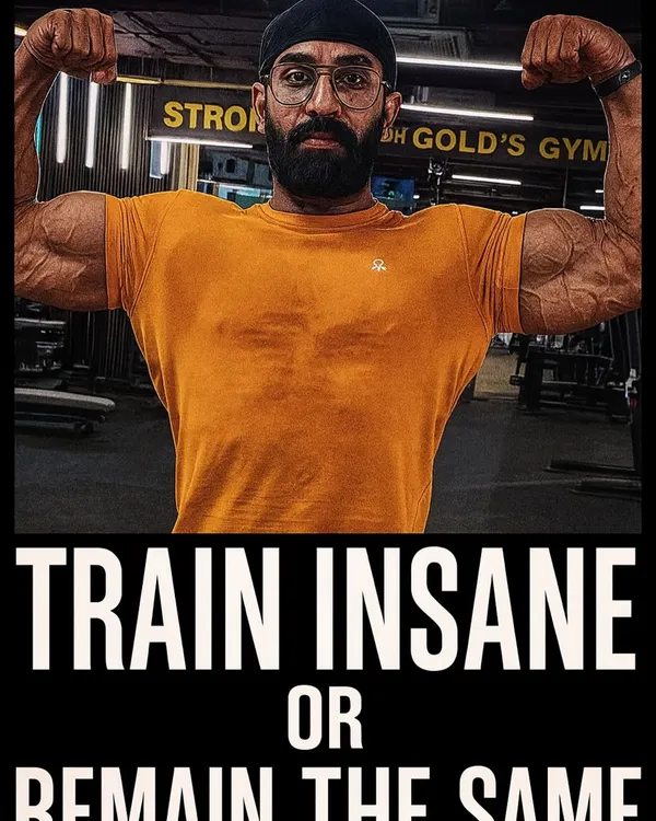 This is the choice every single day: Train Insane or Remain the Same. I believe in pushing yourself to become a better version of who you were yesterday.