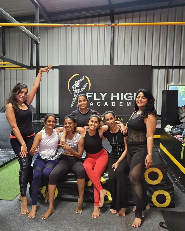 Our amazing group of strong women at Fly High Academy. We support each other to get stronger and more confident every day.