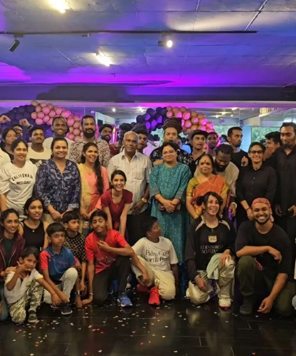 Our 17th-anniversary celebration with the entire HipHop India family, including students, parents, and friends. We are grateful for the pillars of support who have been with us on this journey.